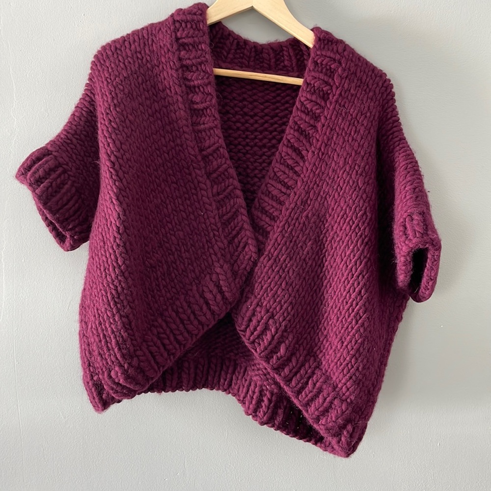 HANDMADE Chunky Cardigan